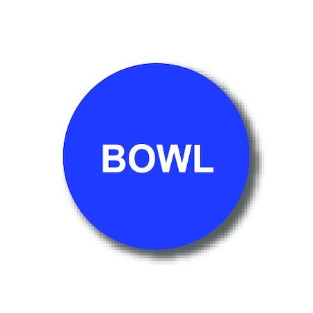 Ergomat 16in CIRCLE SIGNS - Bowl DSV-SIGN 256 #1682 -UEN